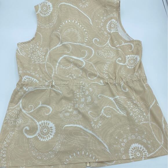 Zenergy by Chicos Neema Desert Printed Vest - Picture 7 of 7